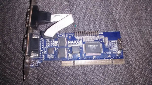 Placa Multi Serial Naxos 2 Serial Pci Nx 2s-pci-r1 (1256) (Usado)