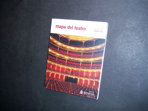 Mapa Del Teatro. Buenos Aires. Theater Map