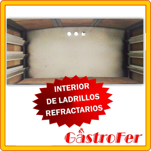 Imagen 4 de 4 de Horno Pastelero Pizzero 6 Moldes Con Pie Somos Fabricantes