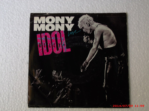 Billy Idol - Compacto, Edição 1987/usa/45 Rpm