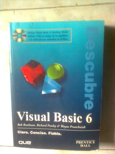 Libro Descubre Visual Basic 6