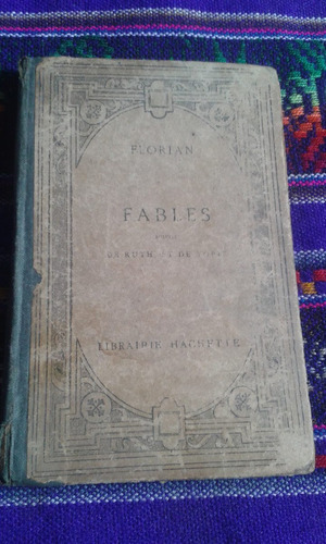 Antiguo Libro En Frances Fables Florian Envios Mdq C30