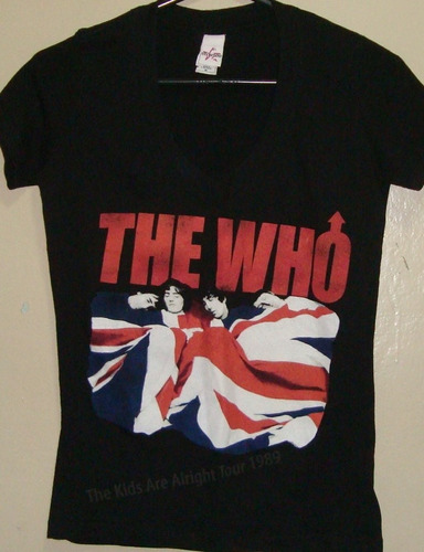 Polo The Who Mujer Xs Importado Vintage Lynyrd Rolling Stone