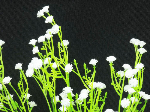 Imagem 6 de 7 de Flor Mosquitinho Artificial 10 Unid - Gipsofila Gipso Galhos