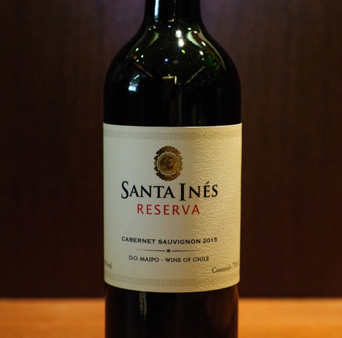 Vinho Tinto Santa Inés Cabernet Sauvignon 750ml 05 Garrafas