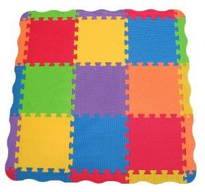 Edushape Juego Sólido Mat, 25 Count