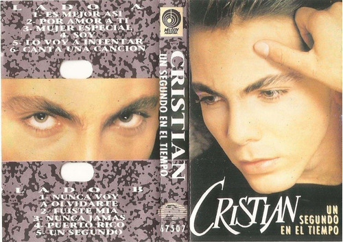 Cristian Castro Un Segundo... El Camino Del Alma 2 Cassettes