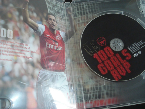 Dvd Robin Van Persie 100 Gols Pelo Arsenal Premiere League (Usado)