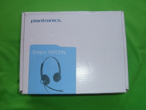 Diadema Doble Para Amplificador Plantronics Entera Hw121n