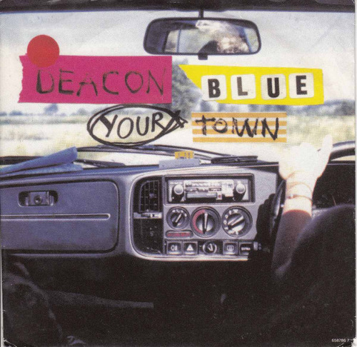 Deacon Blue Simple Vinilo Uk Con Tapa Your Town 1992 Escaso