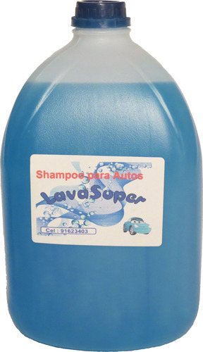 Shampoo Para Autos Concentrado Bidon De 5 Litros Lavasuper