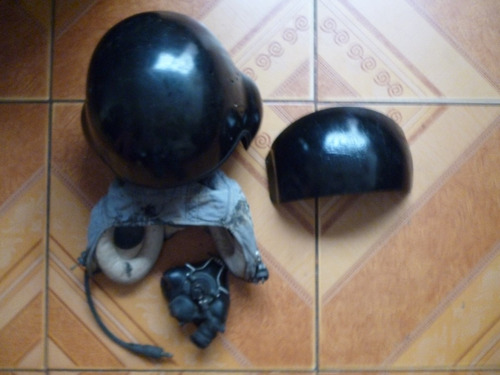  Antiguo Casco De Piloto Aviador