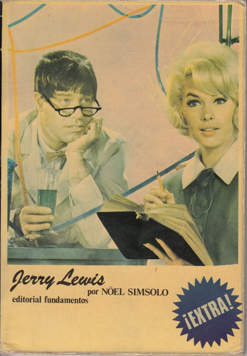 Cine Humor Comedia Jerry Lewis Por Noel Simsolo 1974 Escaso