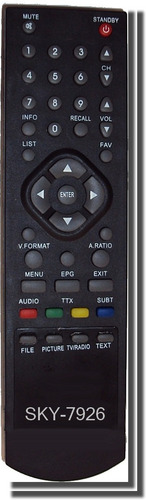 Controles Remoto Convl Zinwell Zbt-601 Control Cont Tv Aiko