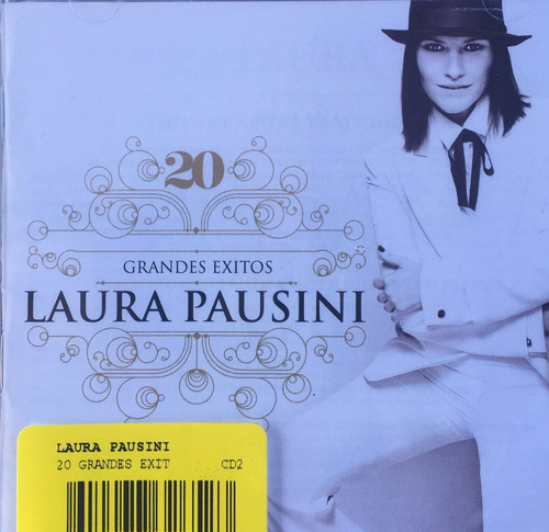Laura Pausini 20 Grandes Éxitos 2cd + Folleto