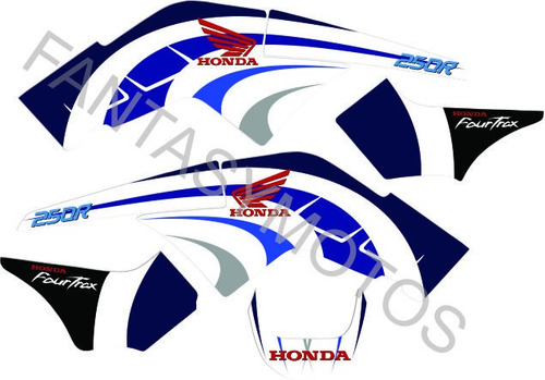 Calcos Cuatriciclo Honda Trx 250 R - 310 R