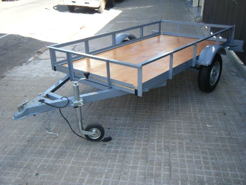 Imagen 5 de 9 de Trailer Multiuso Piso De Madera