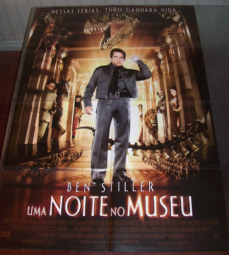 Cartaz/poster Cinema Filme Uma Noite No Museu