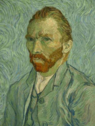 Lamina 30x45cm Arte - Pintores - Van Gogh -  Portrait De Lar
