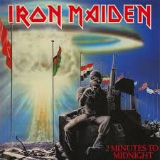 Iron Maiden 2 Minutes To Midnight Simple Vinilo / Kktus