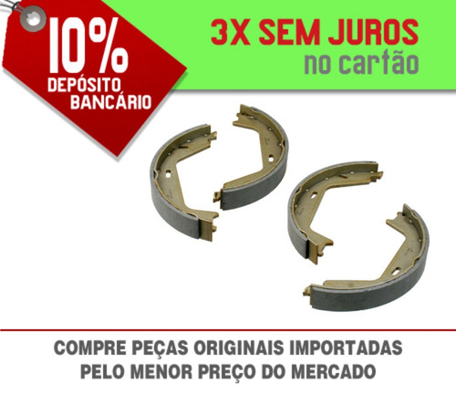 Jogo De Sapatas Do Freio De Mão Volvo Xc90 V8 2005 A 2014