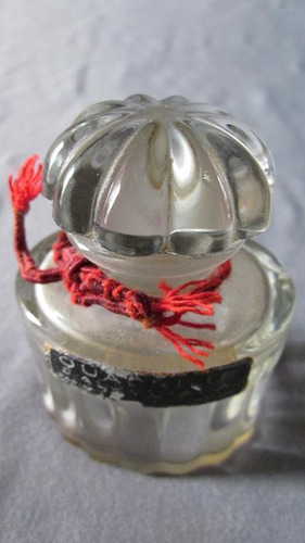 Antiguo Frasco De Cristal  Perfume Quadrille Balenciaga