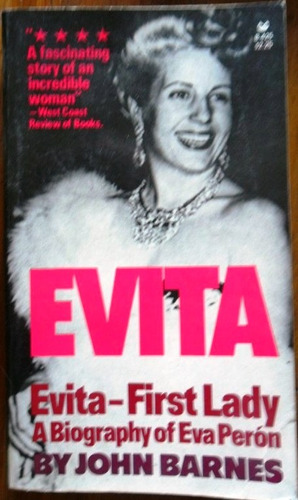 Biografia Evita En Idioma Ingles  John Barnes  Usado