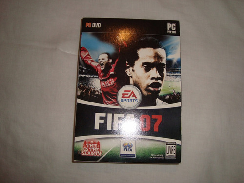 Jogo Cd - Fifa 07 - Na Caixa