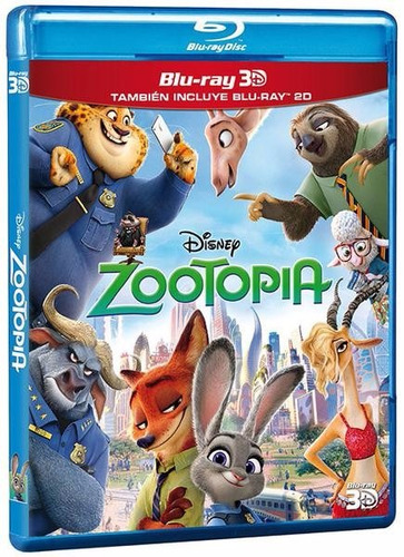 Blu Ray Zootopia 3d Y 2d