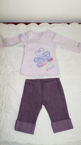 Remera Y Jean Para Muñeca  American Girl De 40 Cm 