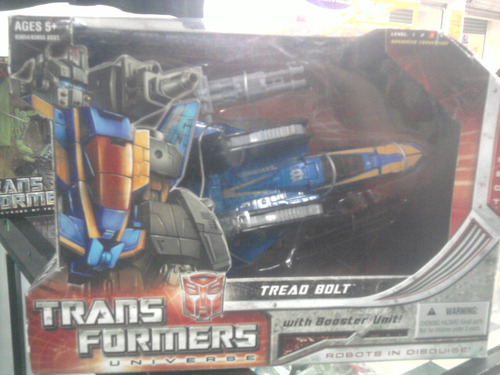 Transformers Tread Bolt Voyaguer Autobot Avión