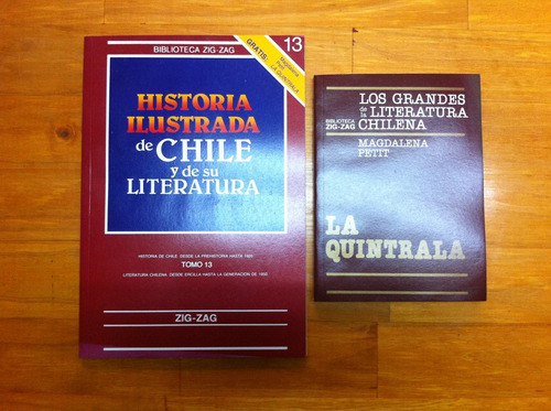 Historia Ilustrada De Chile Y Literatura Fasc 13+ La Quintr