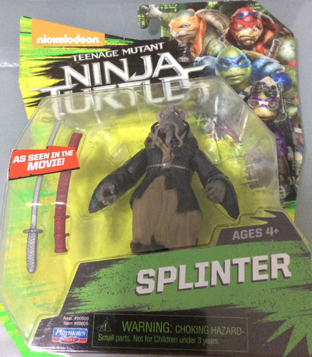 Mestre Splinter Filme Tartarugas Ninja Playmates