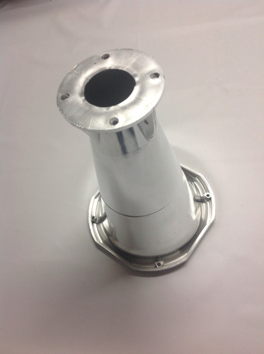 Corneta Lc 500 Plástico Cromada Com Flange Ludovico