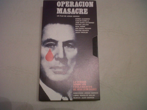 Operacion Masacre Pagina 12 Vhs Video