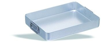Asadera De Aluminio Con Asas Móviles Pujadas Española