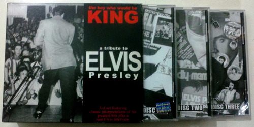 Elvis Presley 3cds Unico!!! Made In Ec (comunidad Europea)