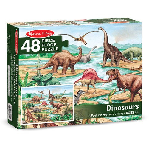 Melissa & Doug Dinosaurios Piso 48pc