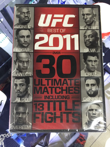 Ufc Best Of 2011 30 Ultimate Matches 13 Title Fights Dvd New