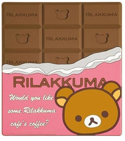 Porta Copos - Chocolate - Rilakkuma Bear - San-x