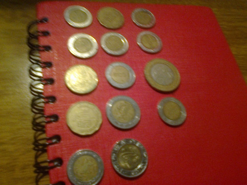14 Monedas Extranjeras (mexico)