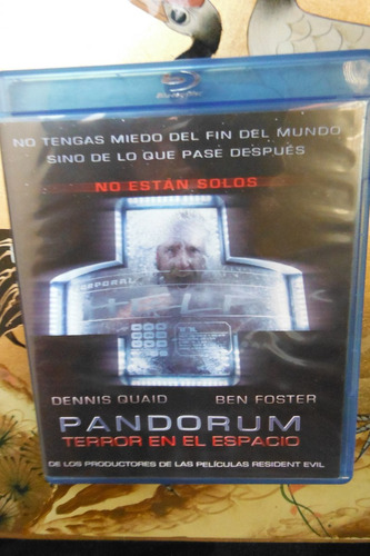 Pandorum Blu Ray Movie Dennis Quaid Antje Traue Horror