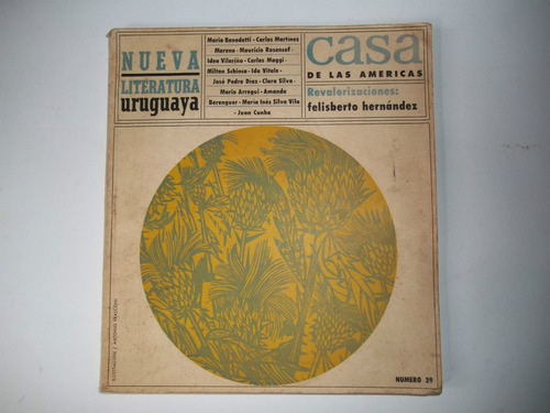 Nueva Literatura Uruguaya,casa De Las Americas,cuba 1966