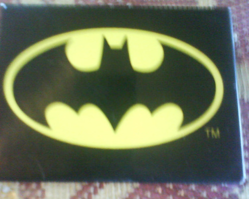 Batman Iman Metal C/logotipo Mide 9c,l X 7c.an.dec.90 Or.usa