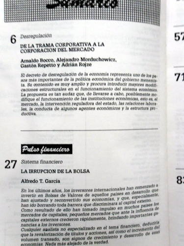 #24. Realidad Económica N° 104 - 1989 (Usado)