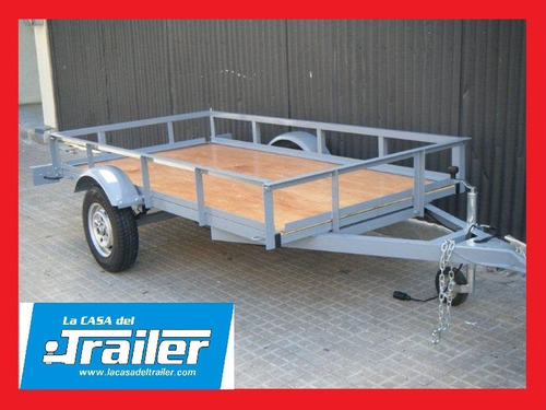 Trailer Multiuso Piso De Madera