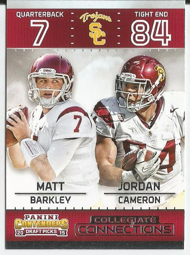 2015 Contenders D Picks Coll Connections M Barkley J Cameron