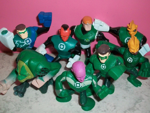 Super Hero Squad Coleccion Linterna Dc Mattel Muñeco Juguete