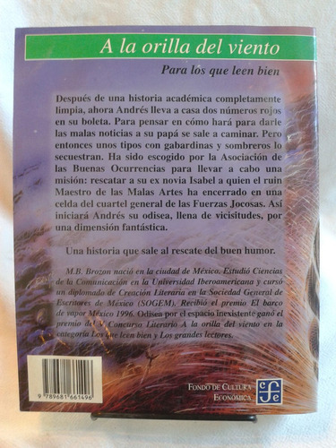 Imagen 2 de 6 de Odisea Por El Espacio Inexistente. M. B. Brozon - Ed. Fce