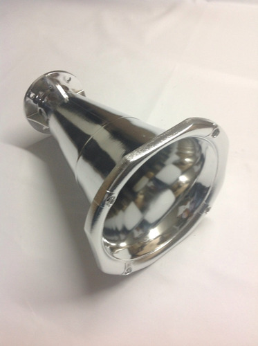 Corneta Lc 500 Plástico Cromada Com Flange Ludovico